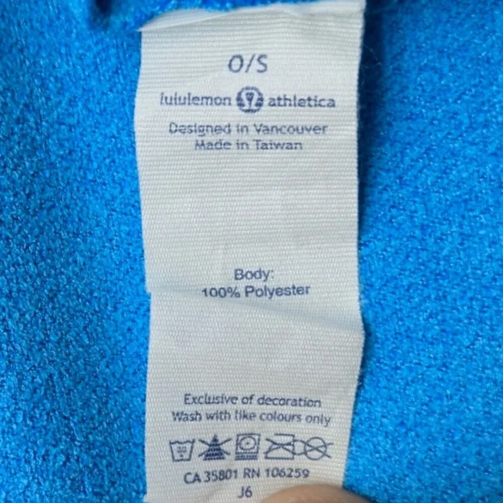 Lululemon Towel Unisex The Towel Blue 26